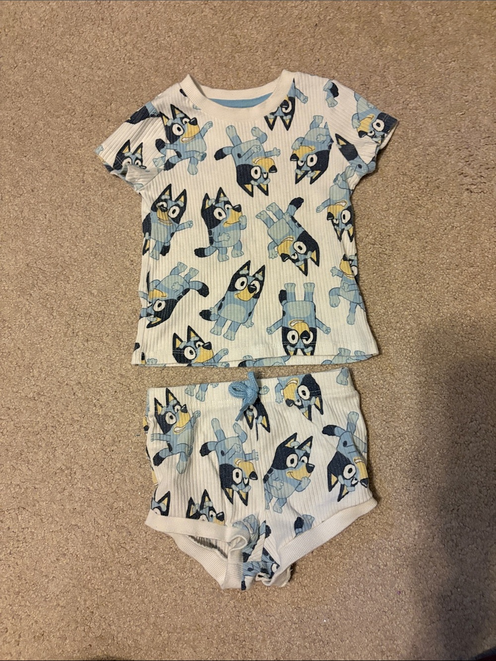 Bluey Kids Matching Set - Short Sleeve & Shorts